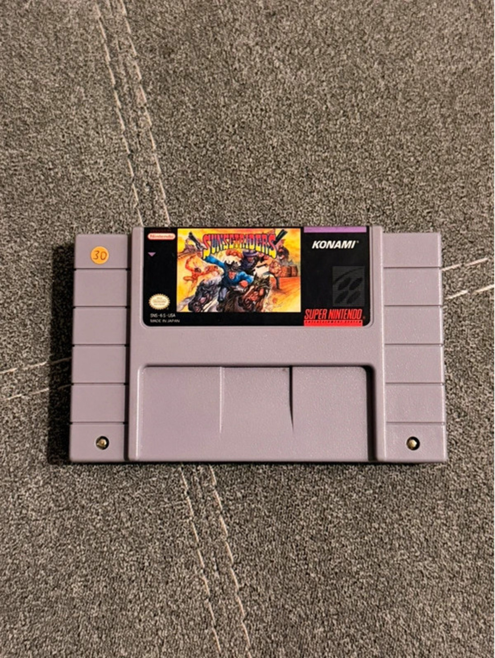Sunset Riders for Super Nintendo